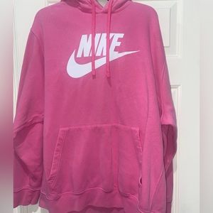 Pink Nike hoodie Men’s